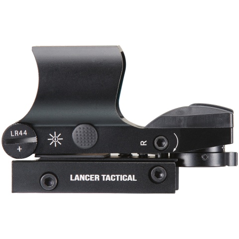 Lancer Tactical Holographic Red Dot Reflex Sight (Color: Black)