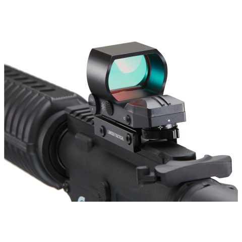Lancer Tactical Holographic Red Dot Reflex Sight (Color: Black)