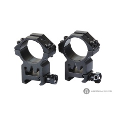 Lancer Tactical 1.5-5x32 Rifle Scope with Mounts (Color: Black)