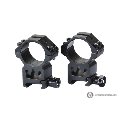 Lancer Tactical 1.5-5x32 Rifle Scope with Mounts (Color: Black)