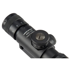 Lancer Tactical 4x21 AO Rifle Scope with Lens Caps (Color: Black)