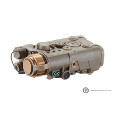 FMA Lab Mini Version PEQ NGAL LED Light and IR Laser (Color: Tan)