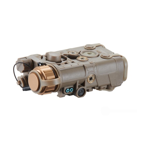 FMA Lab Mini Version PEQ NGAL LED Light and IR Laser (Color: Tan)