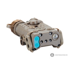 FMA Lab Mini Version PEQ NGAL LED Light and IR Laser (Color: Tan)