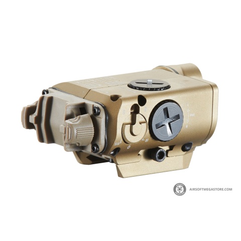 FMA Lab XVL2 IRC IR LED Flashlight and Laser (Color: Tan)