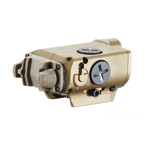 FMA Lab XVL2 IRC IR LED Flashlight and Laser (Color: Tan)
