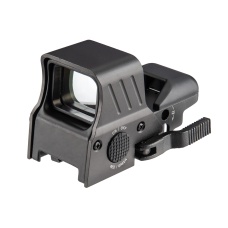Lancer Tactical 4-Reticle Red/Green Dot Reflex Sight w/ QD Mount - BLACK