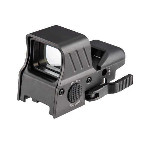Lancer Tactical 4-Reticle Red/Green Dot Reflex Sight w/ QD Mount - BLACK