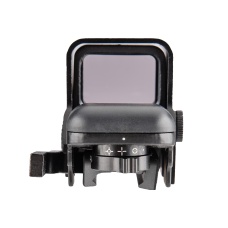 Lancer Tactical 4-Reticle Red/Green Dot Reflex Sight w/ QD Mount - BLACK