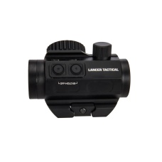 Lancer Tactical Green & Red Dot Sight w/ Side Button (Black)
