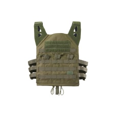 Lancer Tactical Lightweight Molle Tactical Vest with Retention Cords (Color: OD Green)