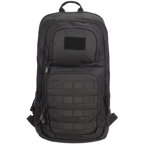 Lancer Tactical 1000D EDC Commuter MOLLE Backpack w/ Concealed Holder - BLACK