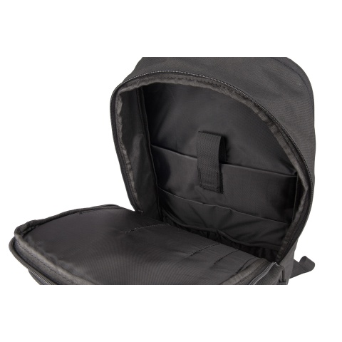 Lancer Tactical 1000D EDC Commuter MOLLE Backpack w/ Concealed Holder - BLACK