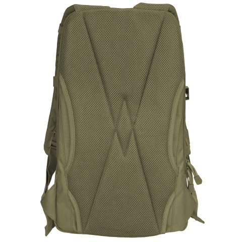 Lancer Tactical 1000D EDC Commuter MOLLE Backpack w/ Concealed Holder - OD GREEN
