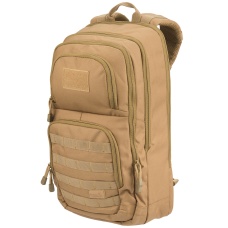 Lancer Tactical 1000D EDC Commuter MOLLE Backpack w/ Concealed Holder - KHAKI