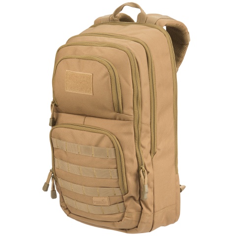 Lancer Tactical 1000D EDC Commuter MOLLE Backpack w/ Concealed Holder - KHAKI