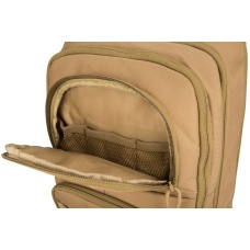 Lancer Tactical 1000D EDC Commuter MOLLE Backpack w/ Concealed Holder - KHAKI