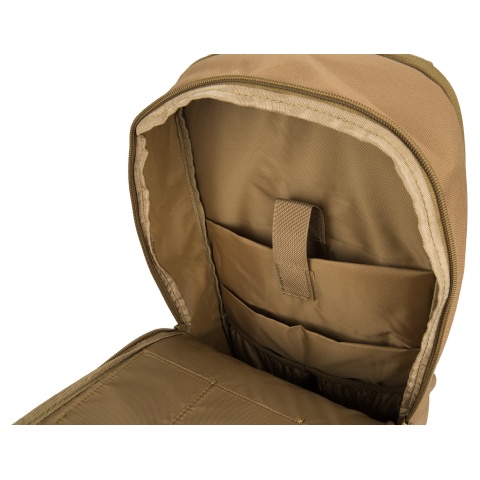 Lancer Tactical 1000D EDC Commuter MOLLE Backpack w/ Concealed Holder - KHAKI