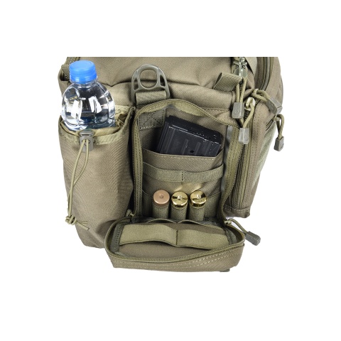 Lancer Tactical Shooter's Competition Range Bag (Color: OD Green)