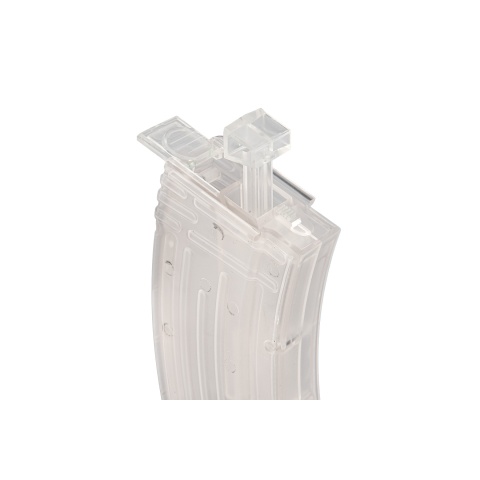 500 Round AK Magazine-Style Speedloader (Color: Clear)