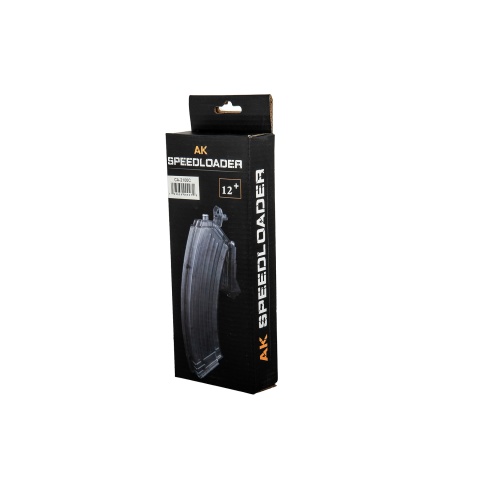 500 Round AK Magazine-Style Speedloader (Color: Clear)