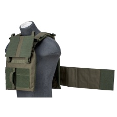 Lancer Tactical 1000D Nylon Buckle Up Assault Plate Carrier (Color: OD Green)