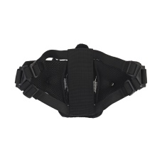 Upgraded Fangs Mesh Lower Face Mask (Color: Black)