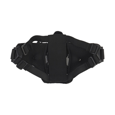 Upgraded Fangs Mesh Lower Face Mask (Color: Black)