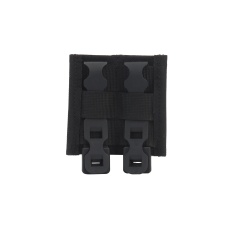 Molle Fast Double Pistol Magazine Pouch (Color: Black)