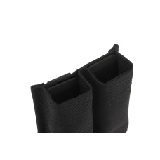 Molle Fast Double Pistol Magazine Pouch (Color: Black)