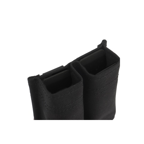 Molle Fast Double Pistol Magazine Pouch (Color: Black)