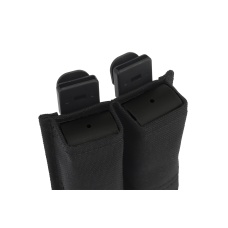 Molle Fast Double Pistol Magazine Pouch (Color: Black)