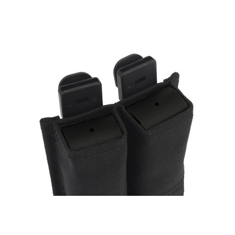 Molle Fast Double Pistol Magazine Pouch (Color: Black)