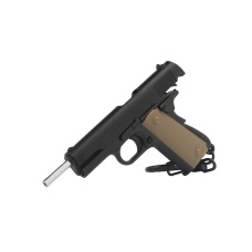 Tactical Detachable Mini 1911 Pistol Keychain with Holster (Color: Black)