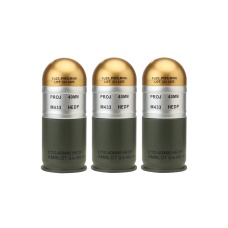 Airsoft M433 HEDP 40mm Dummy Grenades (Pack of 3)