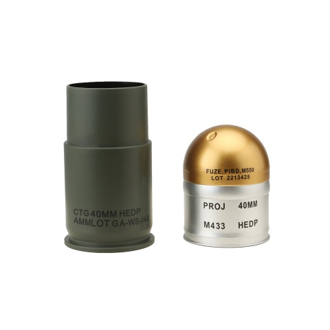 Airsoft M433 HEDP 40mm Dummy Grenades (Pack of 3)