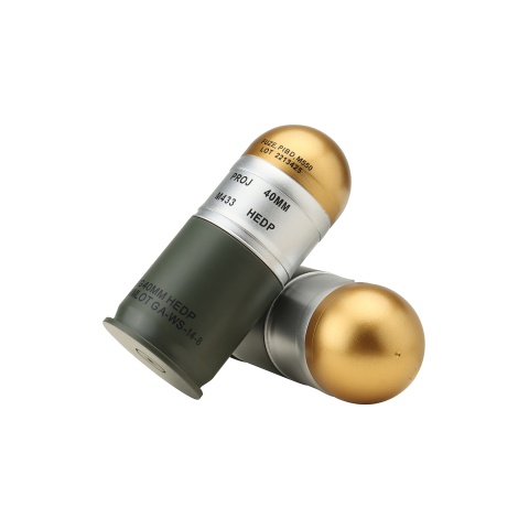 Airsoft M433 HEDP 40mm Dummy Grenades (Pack of 3)