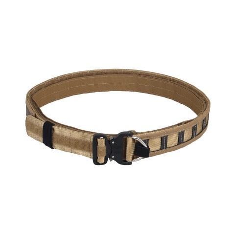 Special Combat Belt with Cobra Buckle (Color: Coyote Brown)