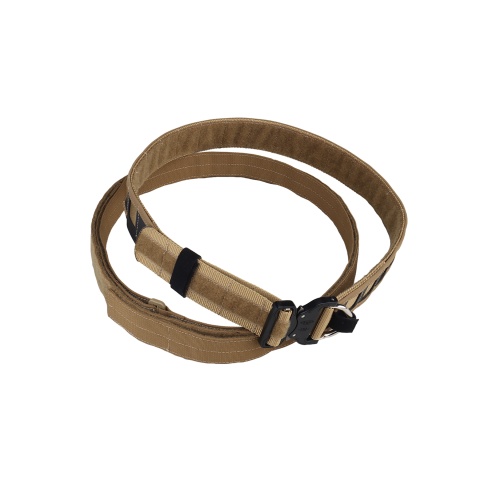 Special Combat Belt with Cobra Buckle (Color: Coyote Brown)