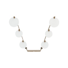 V-Shaped Hanging Bullseye Metal Training Target (Color: Tan)