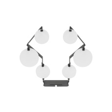 Geometric Hanging Metal Training Target (Color: Black)