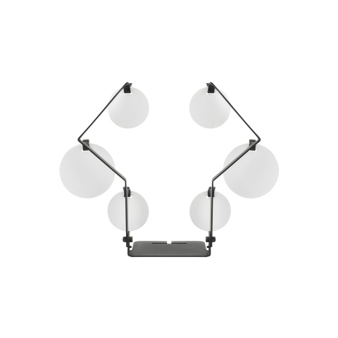 Geometric Hanging Metal Training Target (Color: Black)