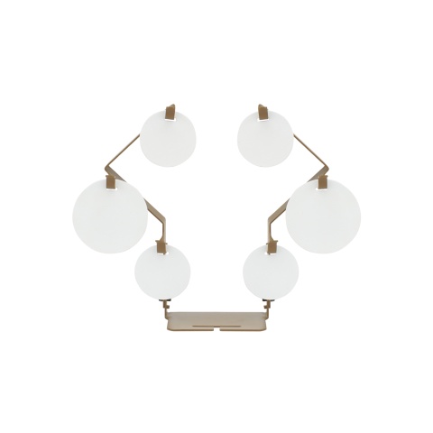 Geometric Hanging Metal Training Target (Color: Tan)