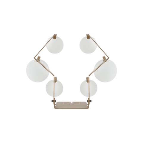 Geometric Hanging Metal Training Target (Color: Tan)