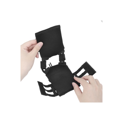 Mini Tactical Vest Ornament (Color: Black)