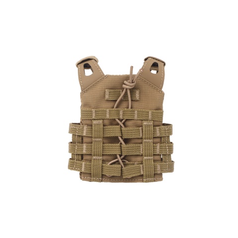 Mini Tactical Vest Ornament (Color: Coyote Brown)