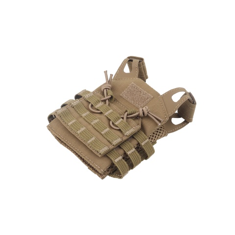 Mini Tactical Vest Ornament (Color: Coyote Brown)