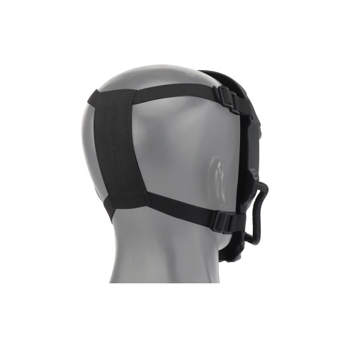 Chastener II Full Face Mask (Color: Black)