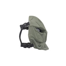 Chastener II Full Face Mask (Color: Green)