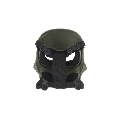 Chastener II Full Face Mask (Color: Green)